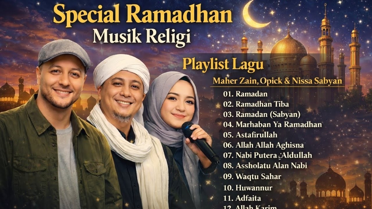 KUMPULAN LAGU RAMADHAN 2026 MERDU & VIRAL | MAHER ZAIN, OPICK, NISSA SABYAN FULL ALBUM TERPOPULER