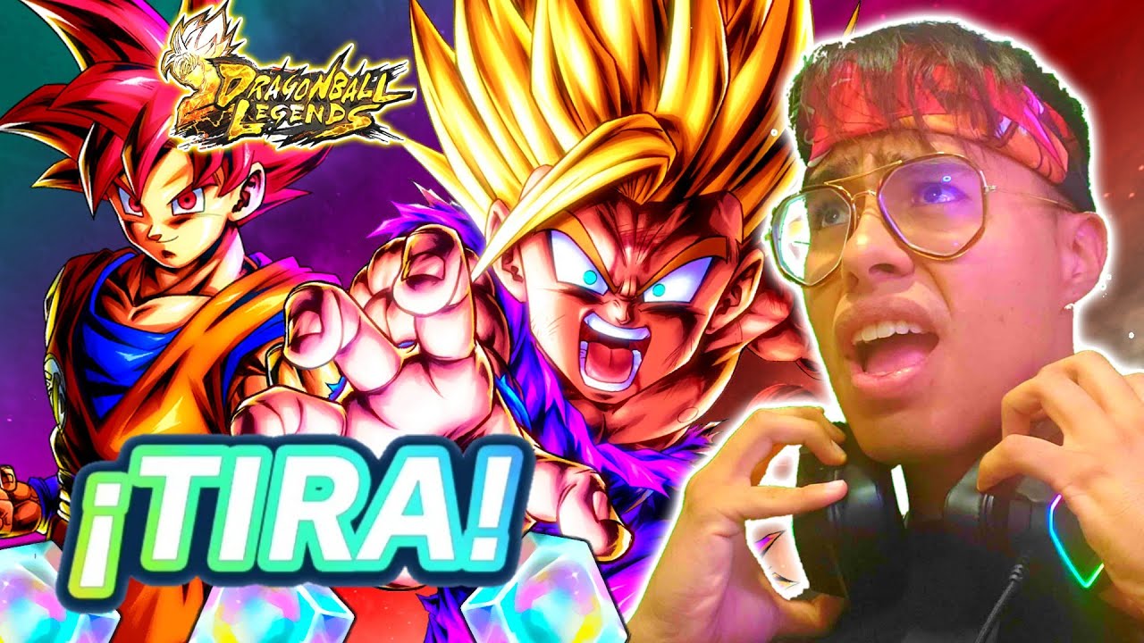 ES HORA DE TIRAR TODOS MIS CRISTALES POR GOKU GOD Y GOHAN! / DRAGON BALL LEGENDS