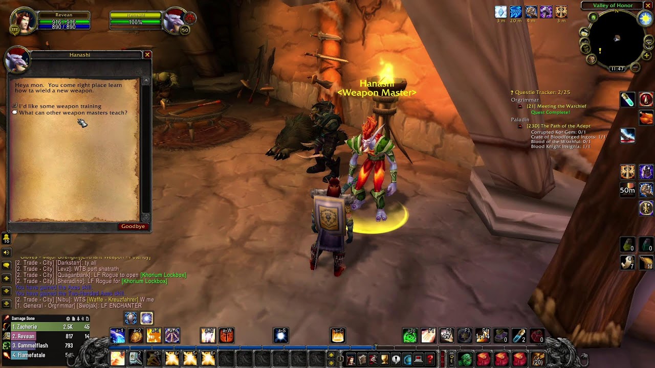TBC classic, Horde paladin my first playthrough of TBC. lets have some fun.
