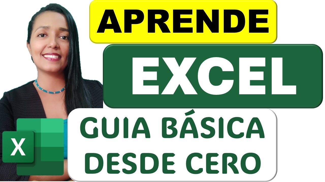 #EXCEL el PRIMER PASO para EMPEZAR a APRENDER en SOLO 30 MINUTOS. TUTORIAL 2023