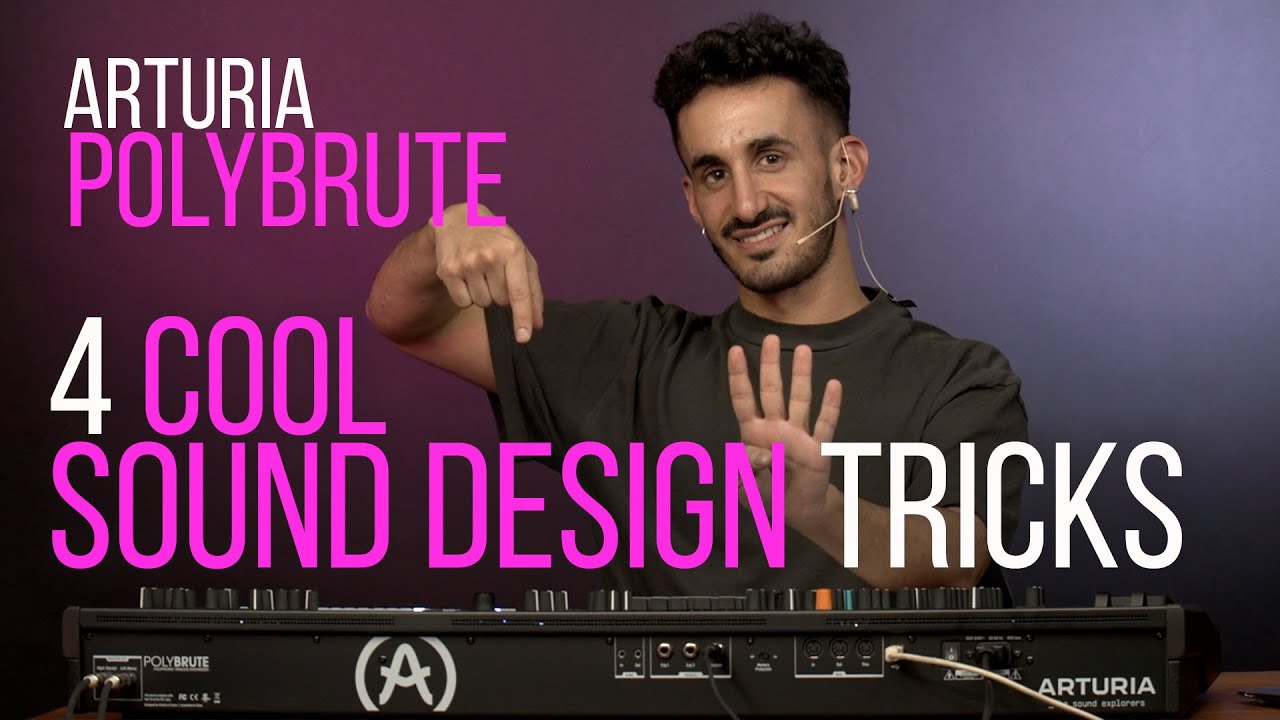 Arturia PolyBrute SYNTH: 4 SOUND DESIGN Tricks