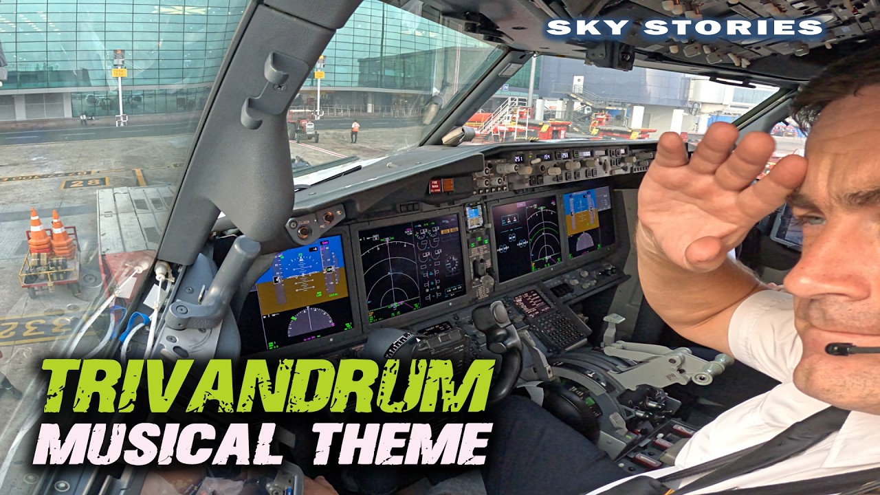 TRIVANDRUM Theme. Gift to my Indian Subscribers | #aviation #music