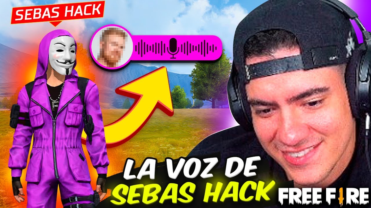 ESCUCHE LA VOZ DE SEBAS HACK POR PRIMERA VEZ Y ME SORPRENDIO EN FREE FIRE - TheDonato