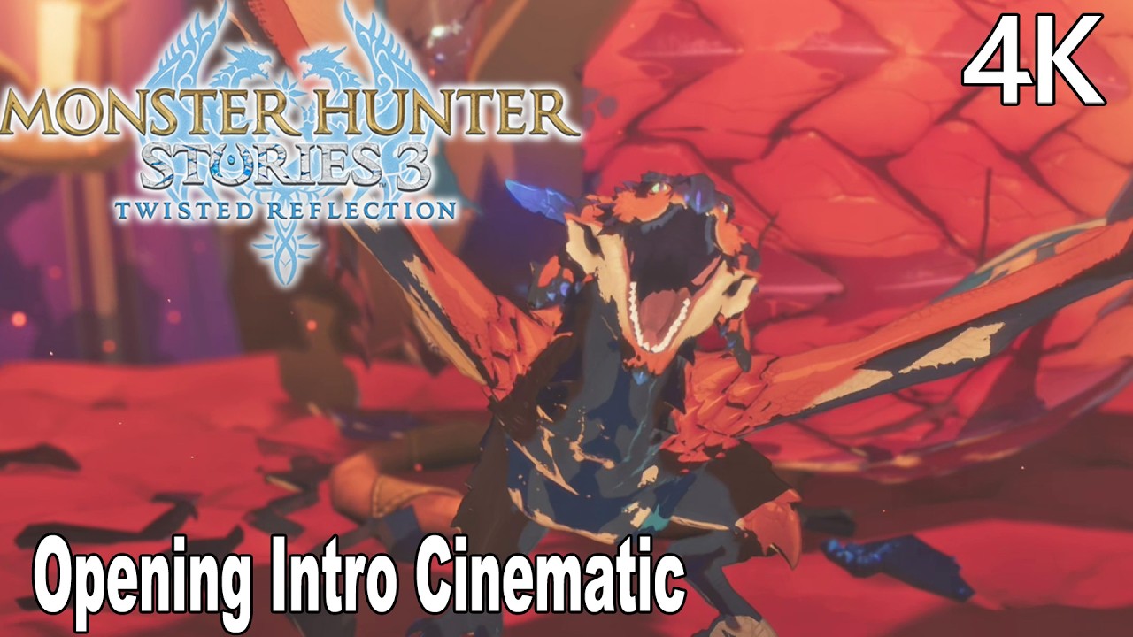 Monster Hunter Stories 3 Twisted Reflection Opening Intro Cinematic 4K