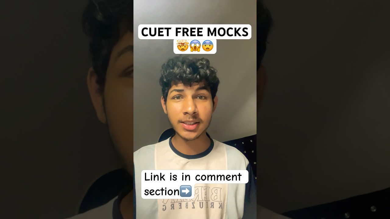 CUET FREE MOCK TESTS🔥😱 #subscribe #cuetscore