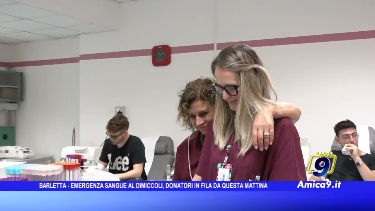 Barletta - Emergenza sangue al Dimiccoli, donatori in fila da questa mattina