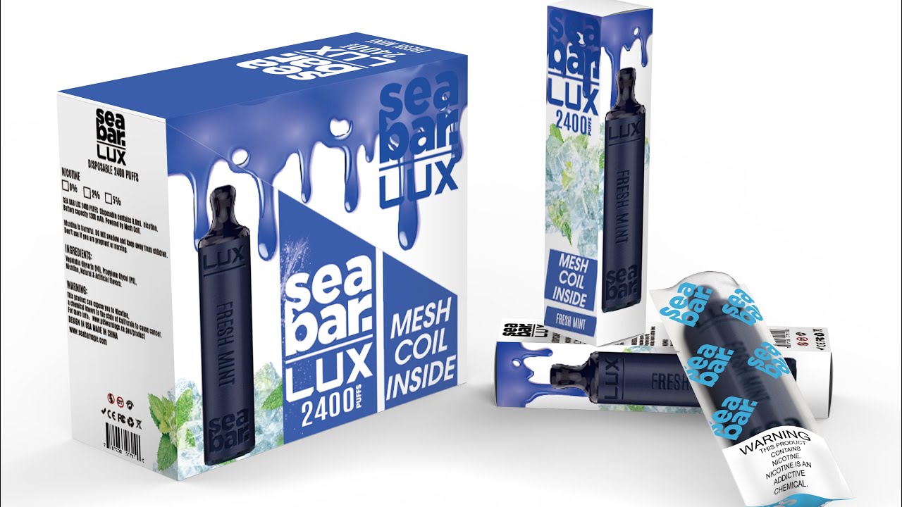 SeaBar Lux 2400puffs vape pen