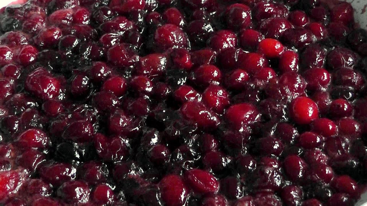 Christmas CRANBERRY SAUCE Homemade recipe | How to Make | Turkey