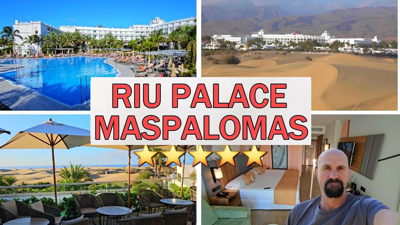 ОТЕЛЬ RIU PALACE MASPALOMAS - ГРАН-КАНАРИЯ 2025 4K