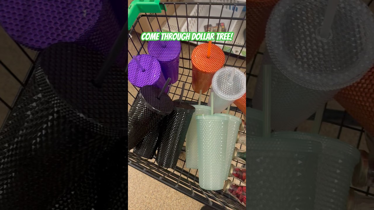 Look 👀What I Got! #basketmakers #tumblers #dollartreefinds