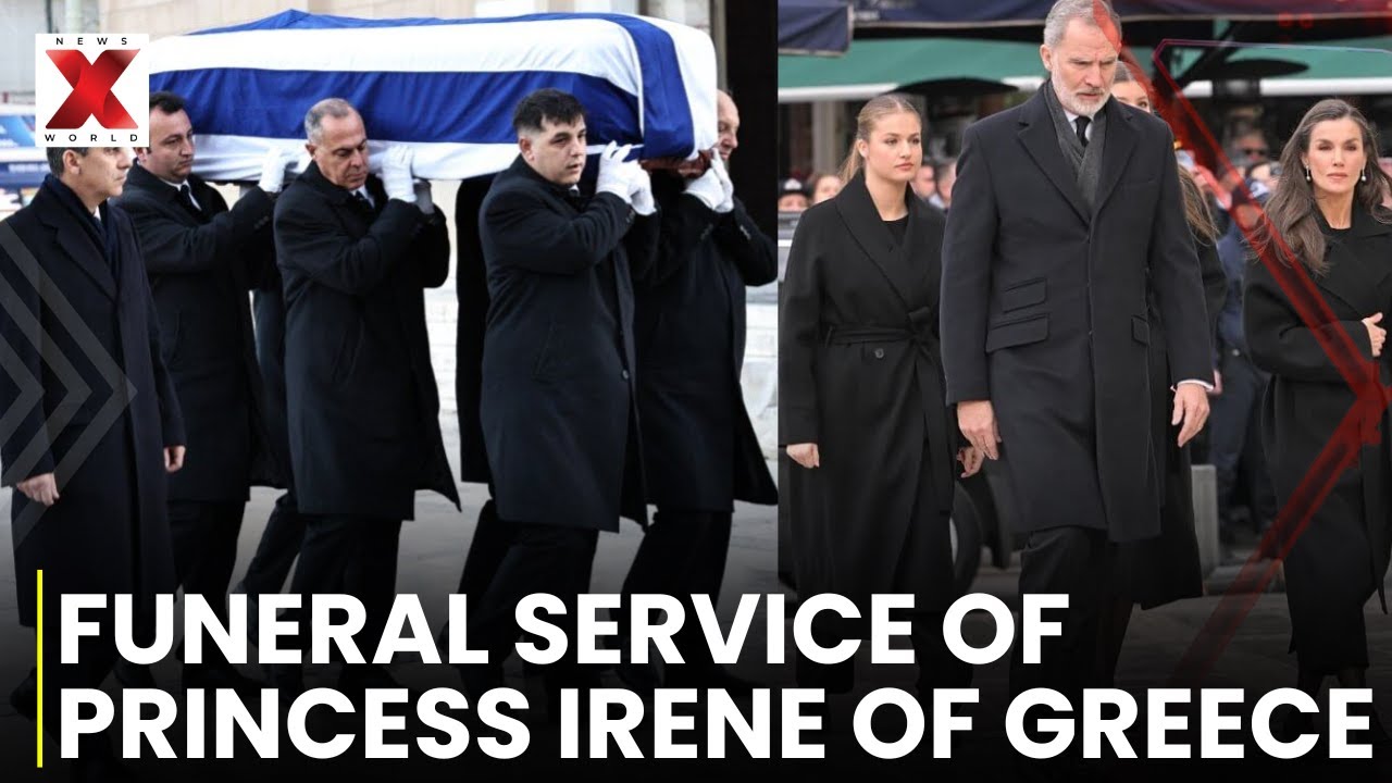 European Royals Converge in Greece for Princess Irene’s Funeral | NewsX World