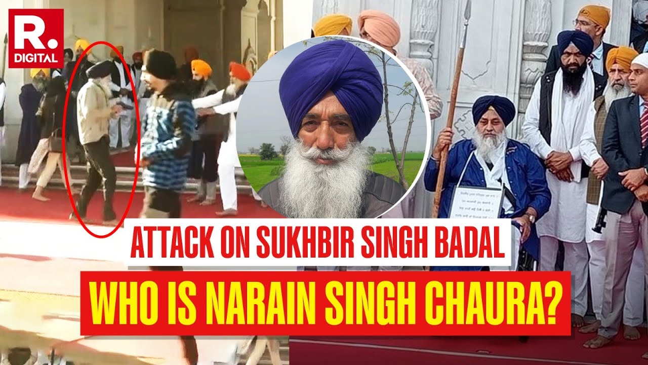 Who is Narain Singh Chaura, the Khalistani leader who fired gunshots at Sukhbir Badal