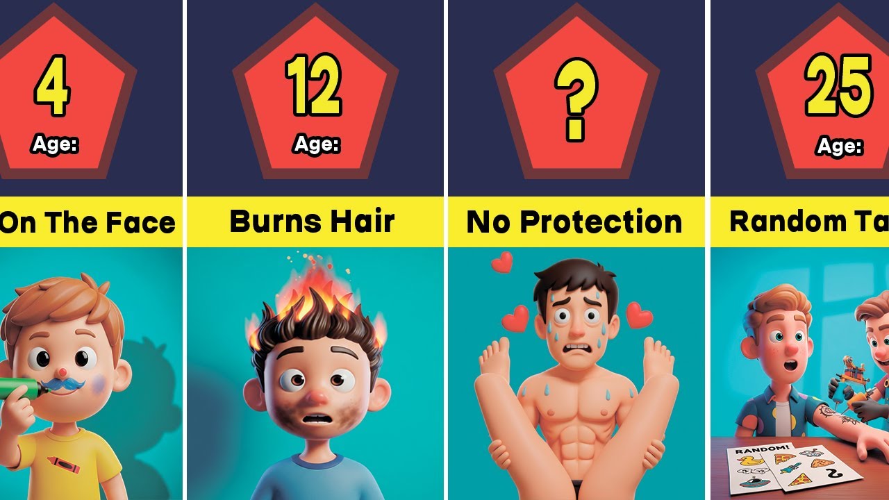 Things We All Do Dumb At Every Single Age