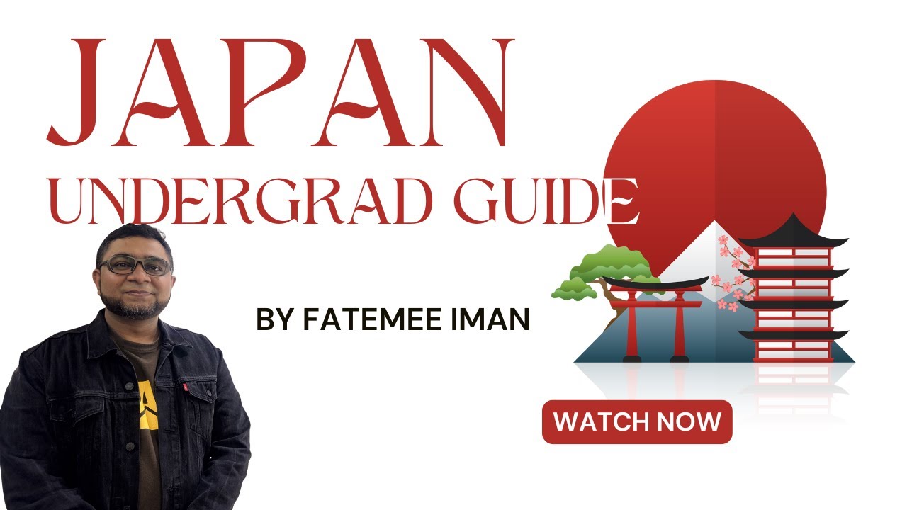 জাপানে Undergrad পড়ার সবকিছু-Application, Scholarship, Part-time, timeline  সব এক ভিডিওতে! #japan