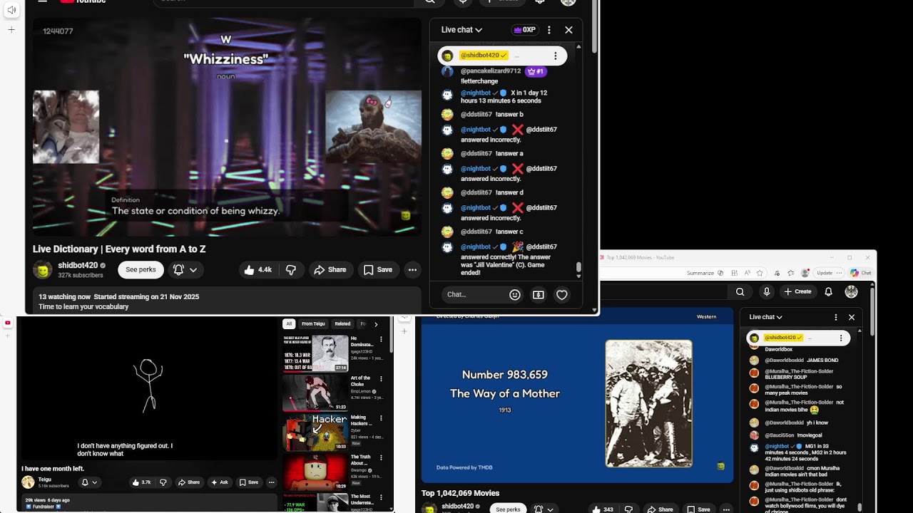 live dic and movies and subscribe to teigu