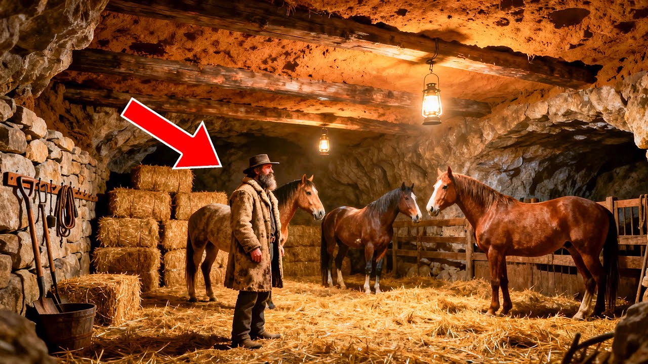 Neighbors Mocked His Underground Barn — Until It Saved His Horses at -22°