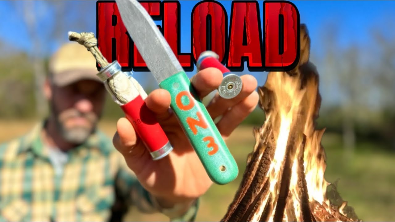Shotgun Shell Firestarter | Create Fire Anytime, Anywhere! From Double Barrel To Double Purpose