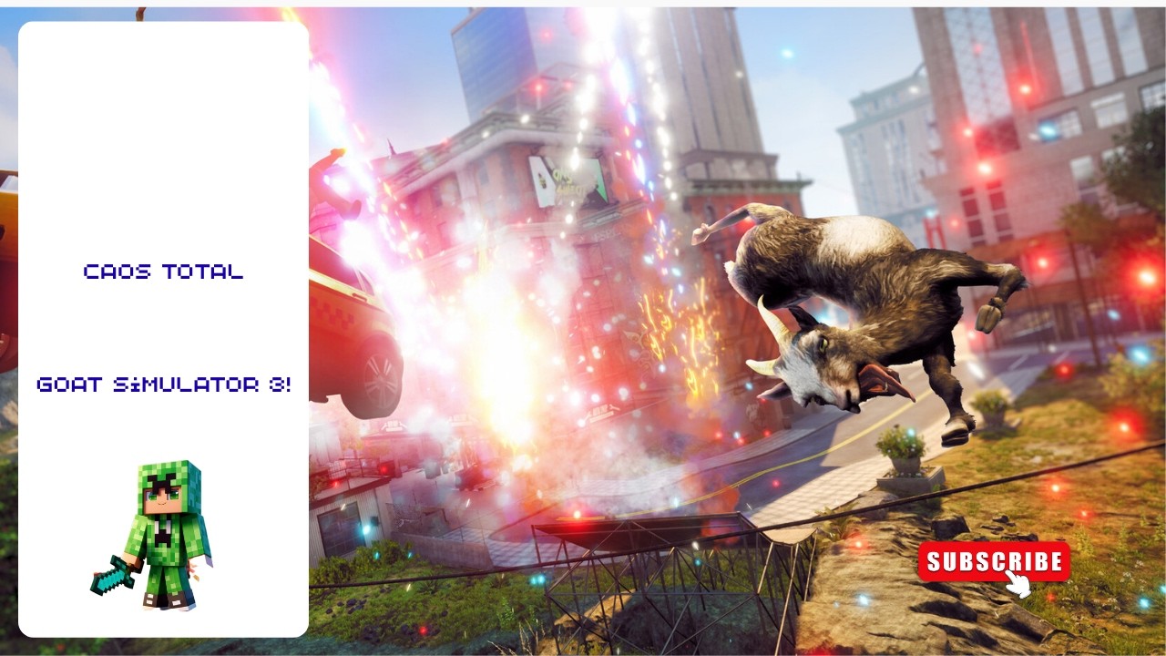 Goat Simulator 3 a gameplay de novo