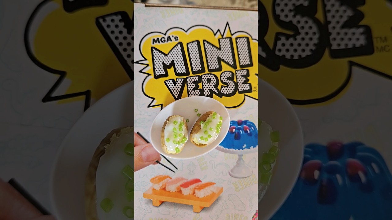 Miniseries Cafe Series 3 Baked Potato #miniverse #miniature #miniversemakeitminifood