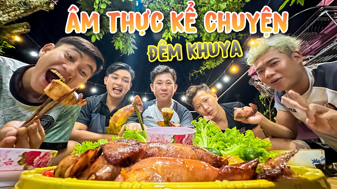 Món Mực Dồn Thịt Nướng Lúc Đêm Khuya Và Kể Những Câu Chuyện Ma Nhưng Lạ Lắm