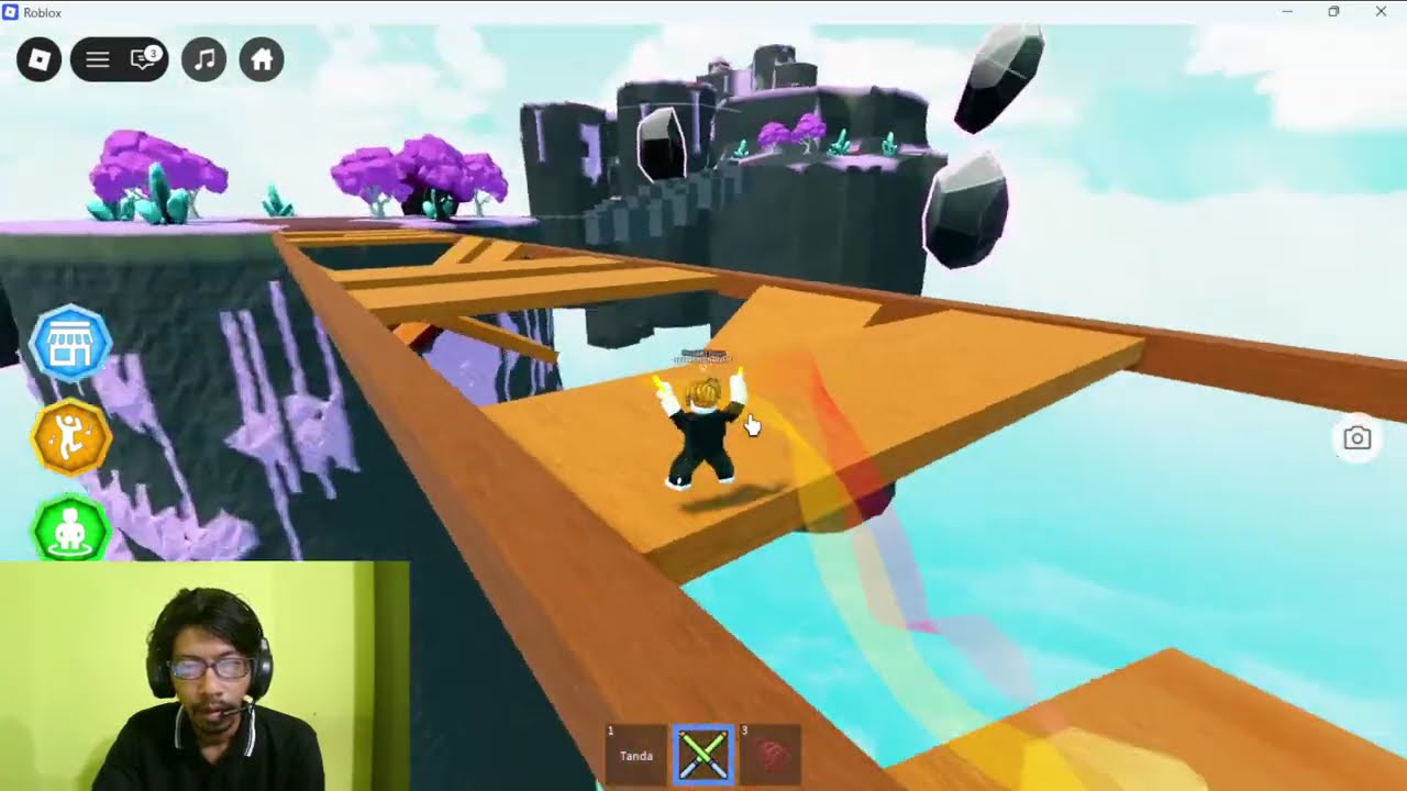Main Lompat-lompat lagi #viral #youtube #roblox 
