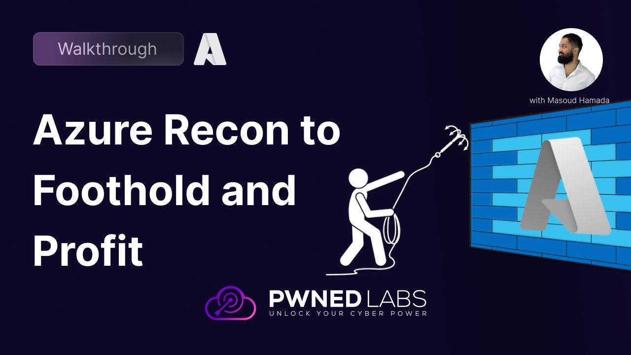 Azure Recon to Foothold and Profit | Walkthrough | Pwned Labs
