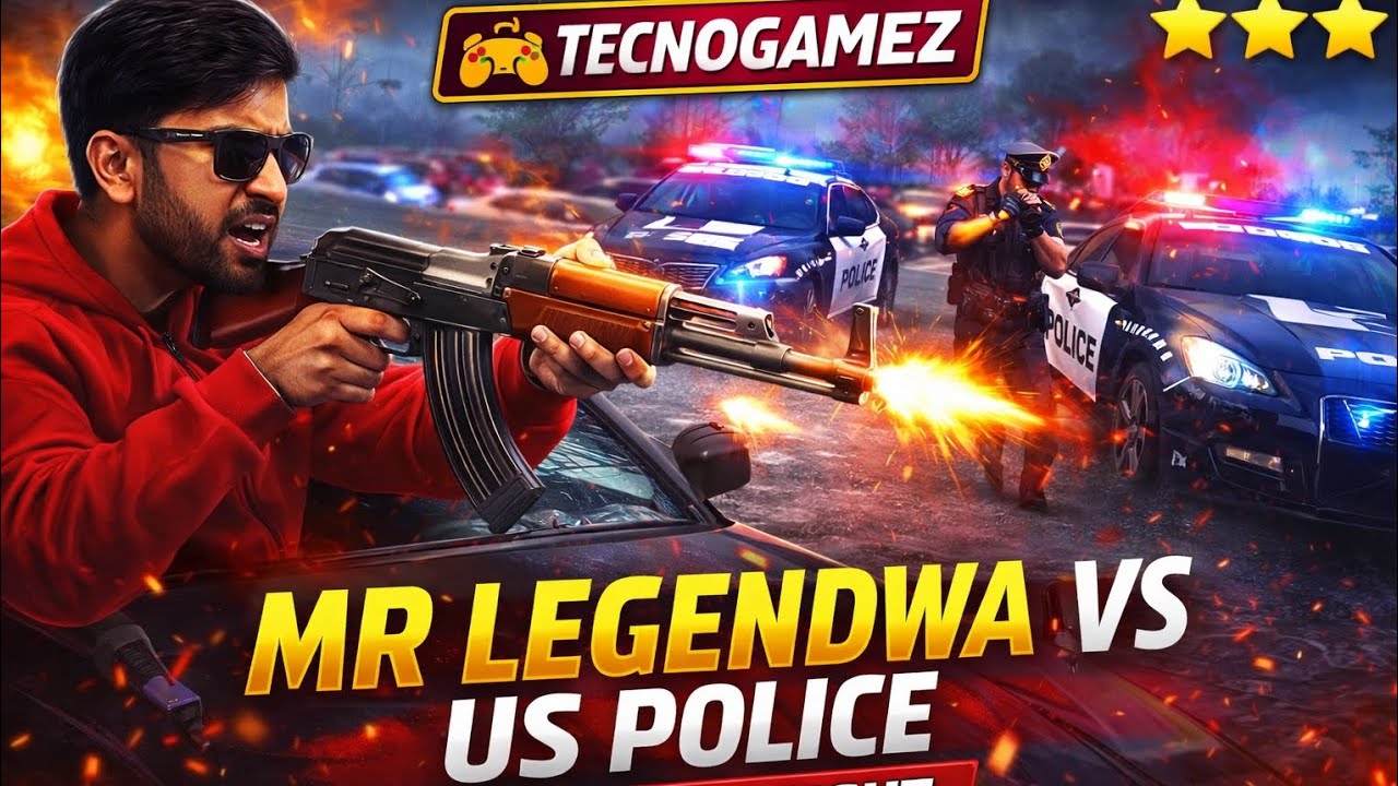 MR LEGENDWA vs US POLICE 😱🔥 Most Wanted Gangster Mission | High Action Police Chase Gameplay