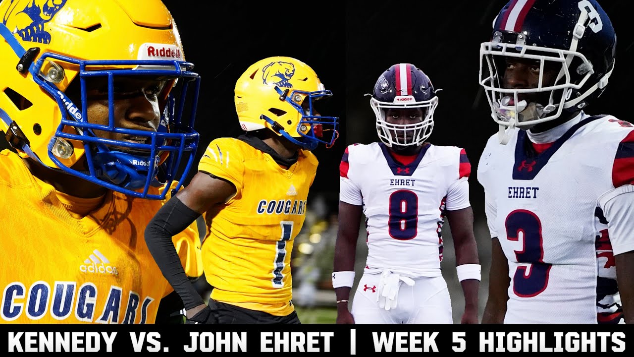 Kennedy vs. John Ehret (HIGHLIGHTS) || Defensive Battle Comes Down to ONE BIG PLAY in the rain!! 🏈⛈️