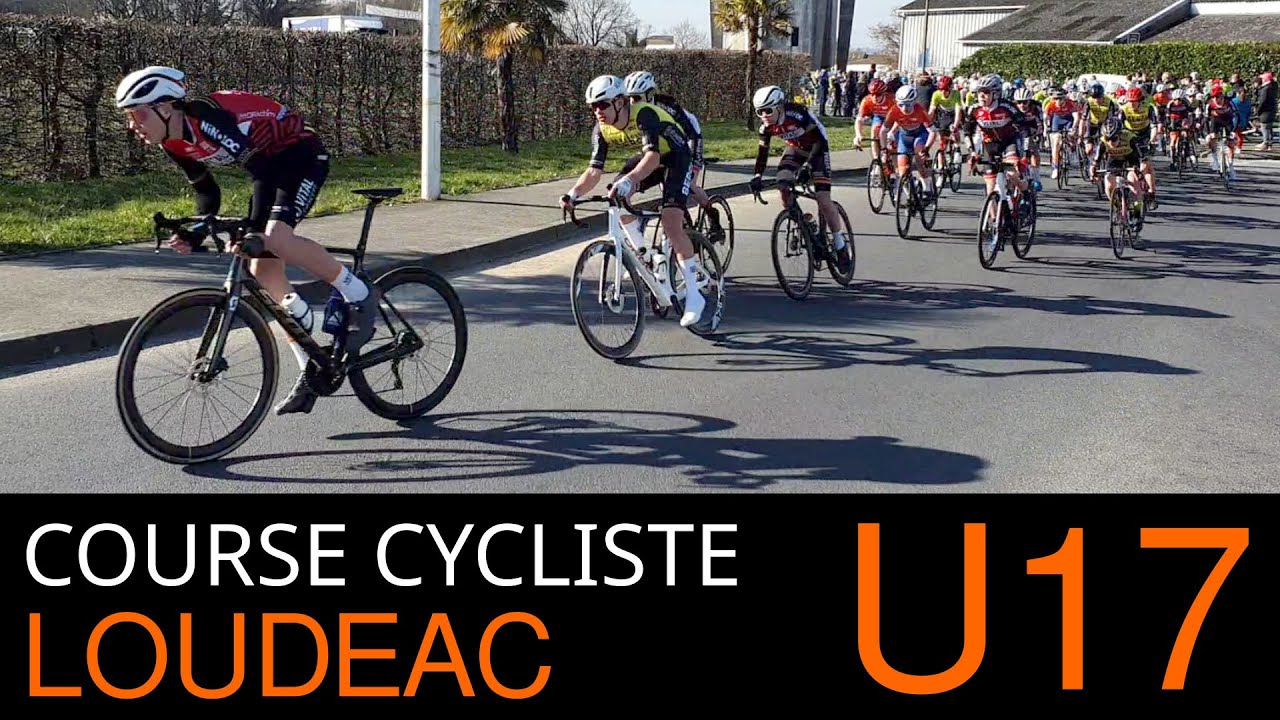 Course cycliste U17 + U19F de Loudéac 2025