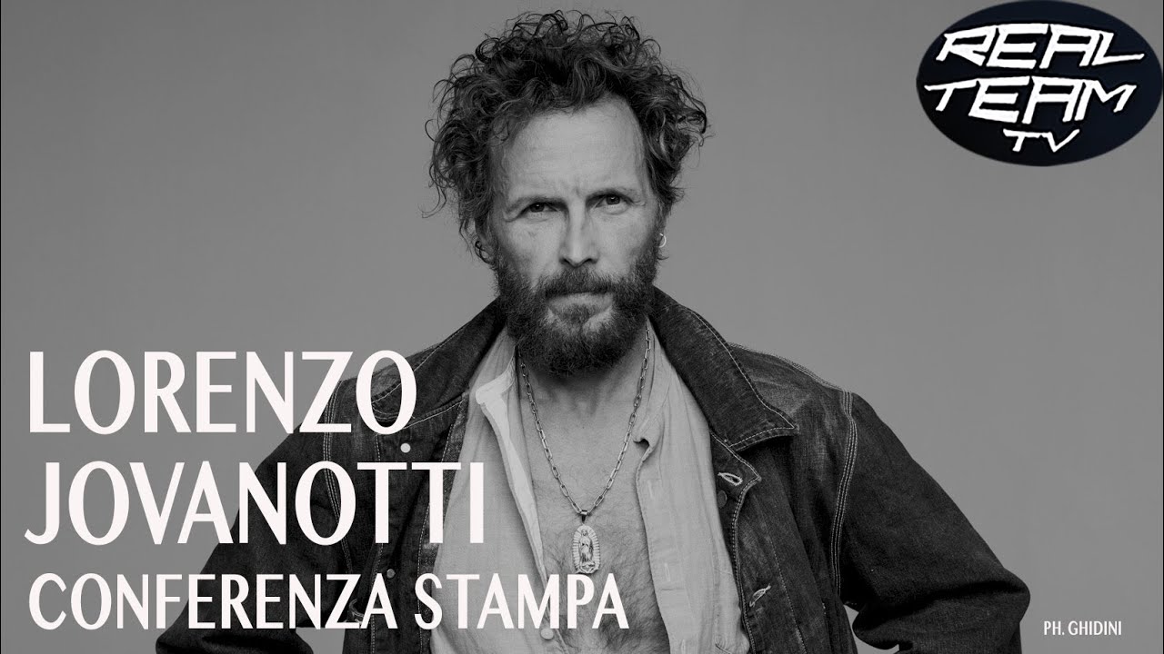 Lorenzo Jovanotti Conferenza Stampa - REAL TEAM TV