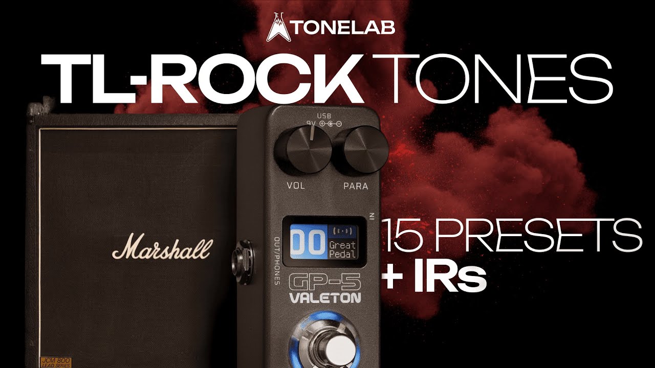 TL ROCK TONES VALETON GP-5 | 15 PRESETS + IRs PREMIUM | AMP-BASED PRESETS | JCM800 1960B