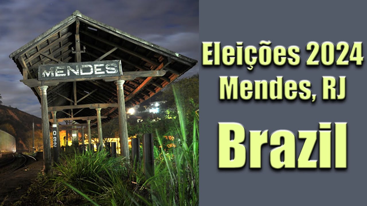 Eleições 2024 e Minha Familia: Mendes, RJ || Rio de Janeiro, Brazil/Brasil || @USAProduction