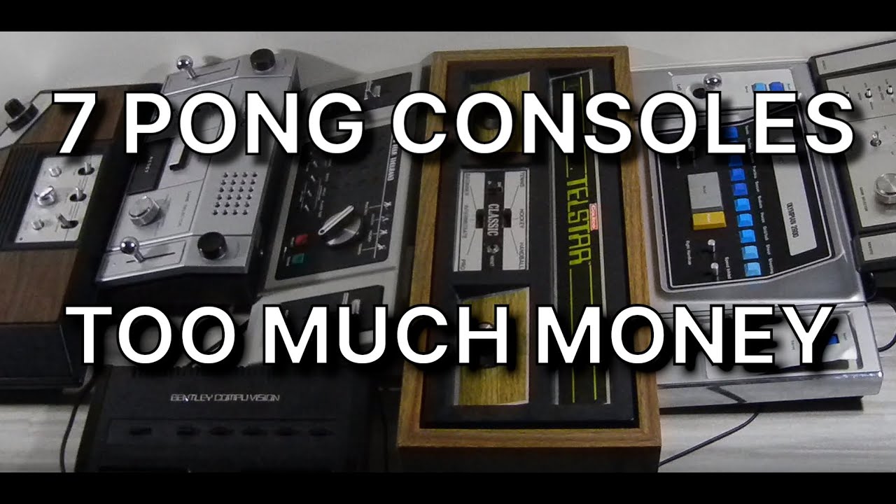 I Spent $250 on Pong Consoles..