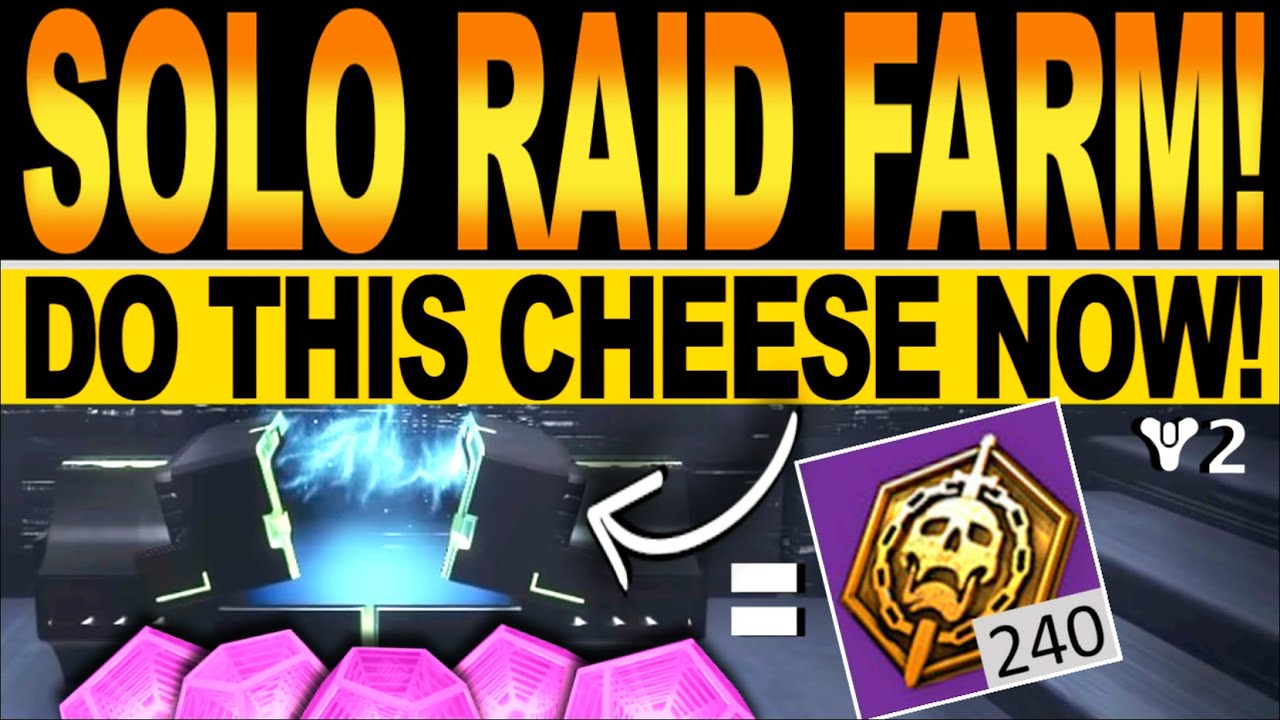 NEW SOLO RAID FARM! How to Get FREE LOOT Fast & Easy, VOW OF THE DISCIPLE | Destiny 2 Witch Queen