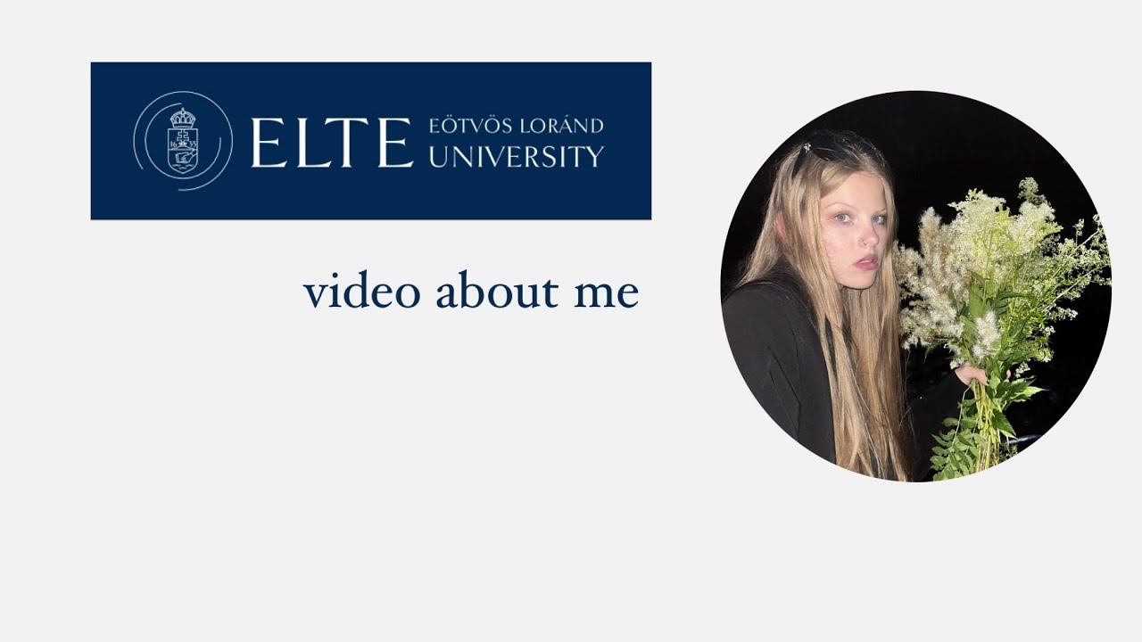 ELTE video submission (International Business Economics)