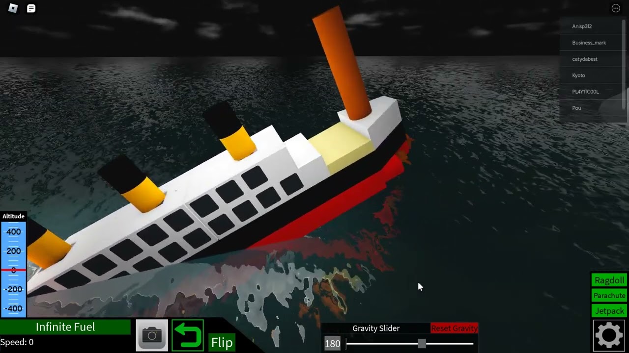 Titanic showcass (PLANE CRAZY)