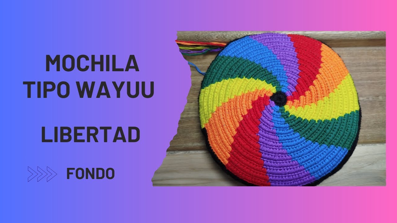 COMO TEJER  MOCHILA WAYUU PEQUEÑA PASO A PASO | PARTE 1
