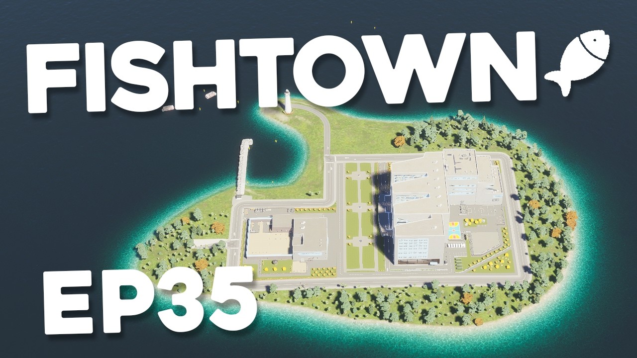 Building a PRISON ISLAND - Cities Skylines 2 FishTown #35
