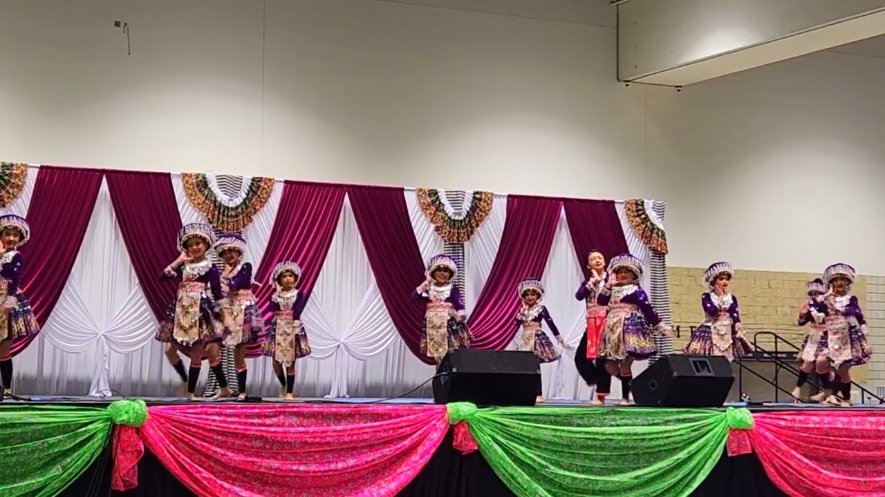 Melodic Mist - Hmong Minnesota 2024-25 new year dance competition - Ntxhais Hmong seev cev, day 1