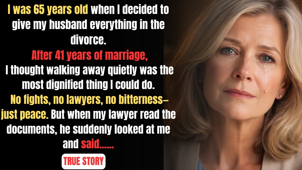 My Husband Betrayed Me After 41 Years… But My Lawyer Saw the Truth