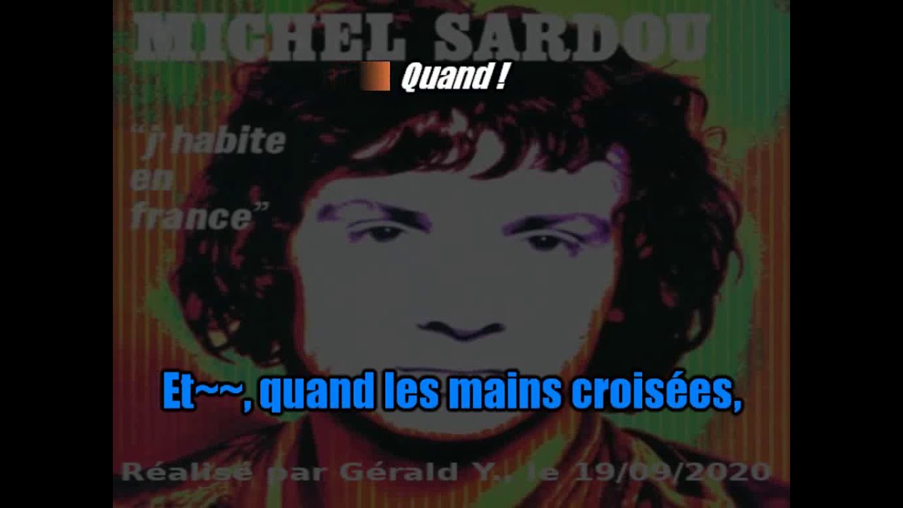 Michel Sardou_Auprès de ma tombe (1970)