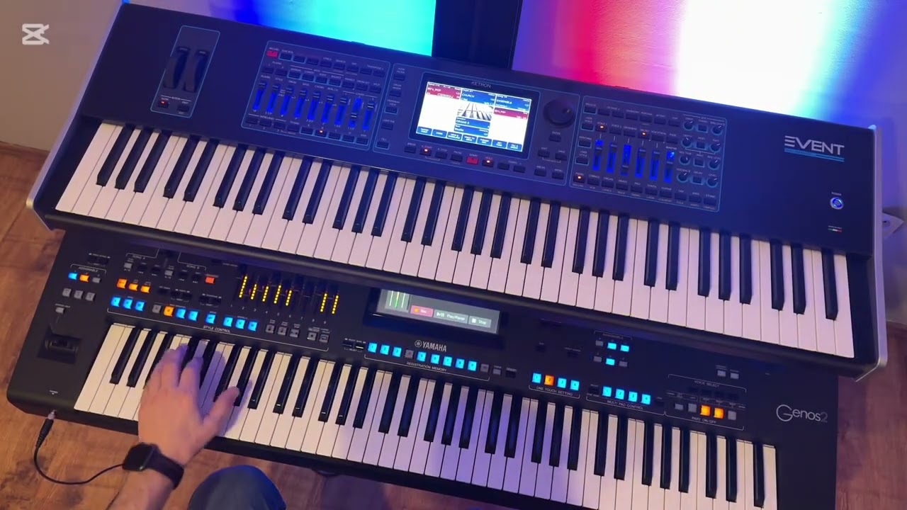 Ketron Event vs Yamaha Genos 2 Real Style 80’Pop