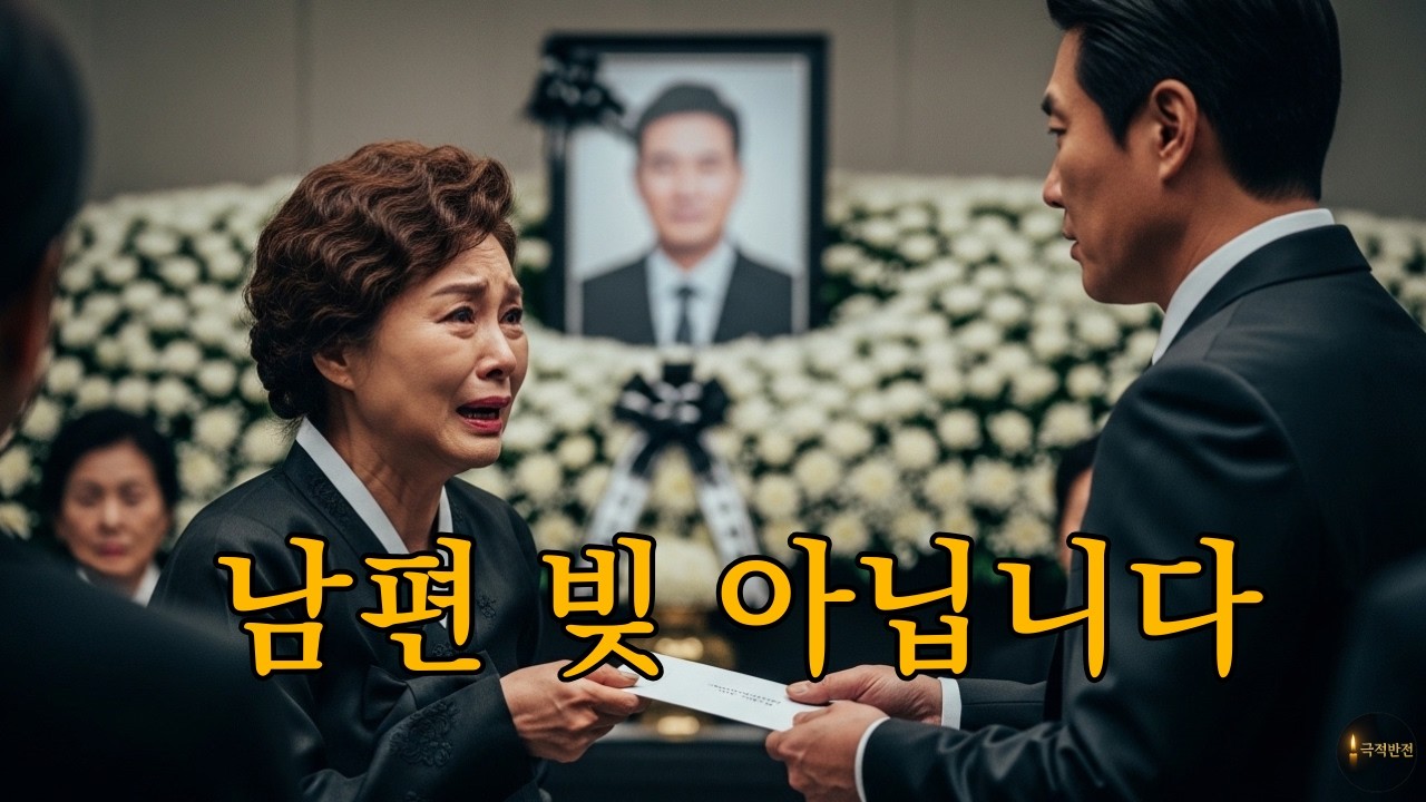 남편 장례식장에서 받은 빚 서류… 20년을 대신 살고 있었습니다