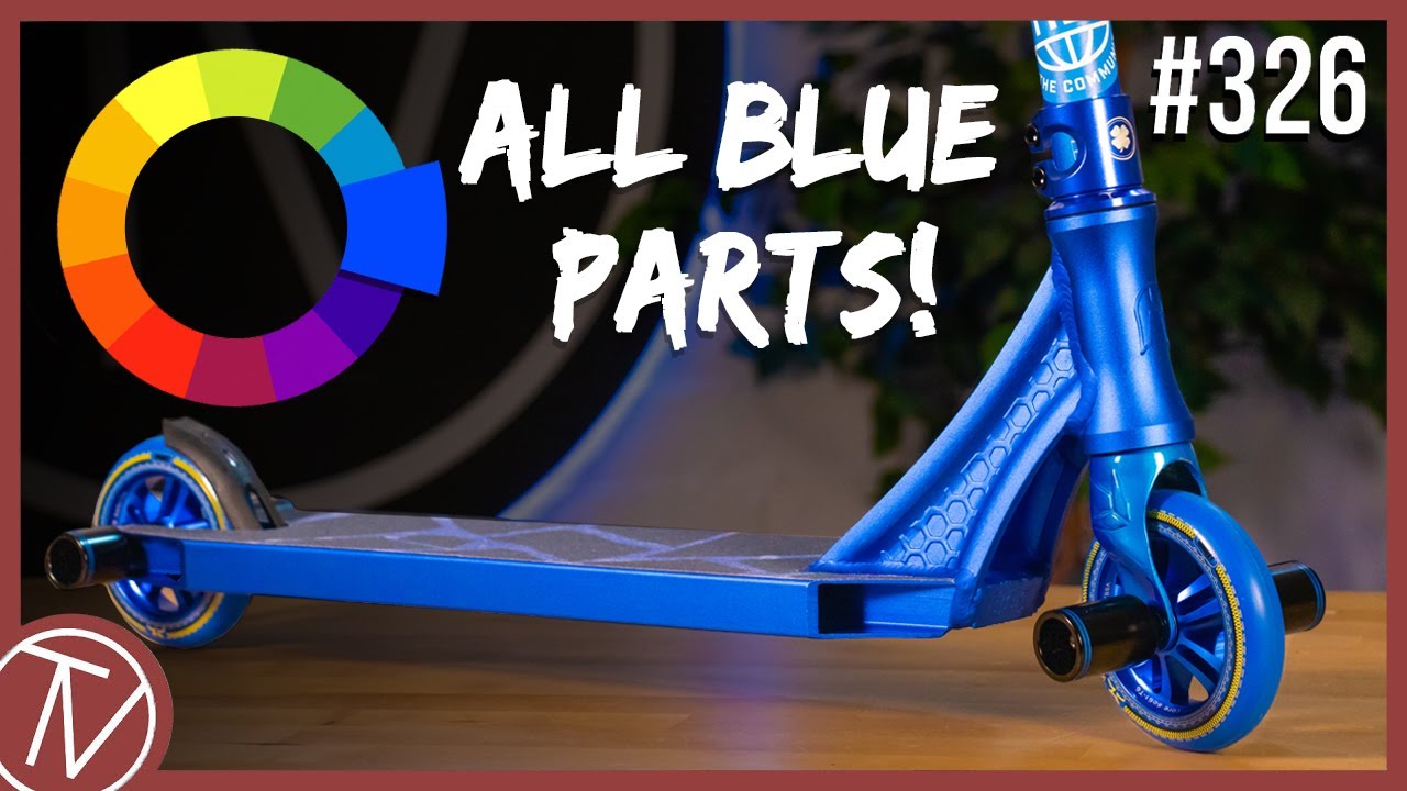 Custom Build #326 (Solid Blue Edition) │ The Vault Pro Scooters