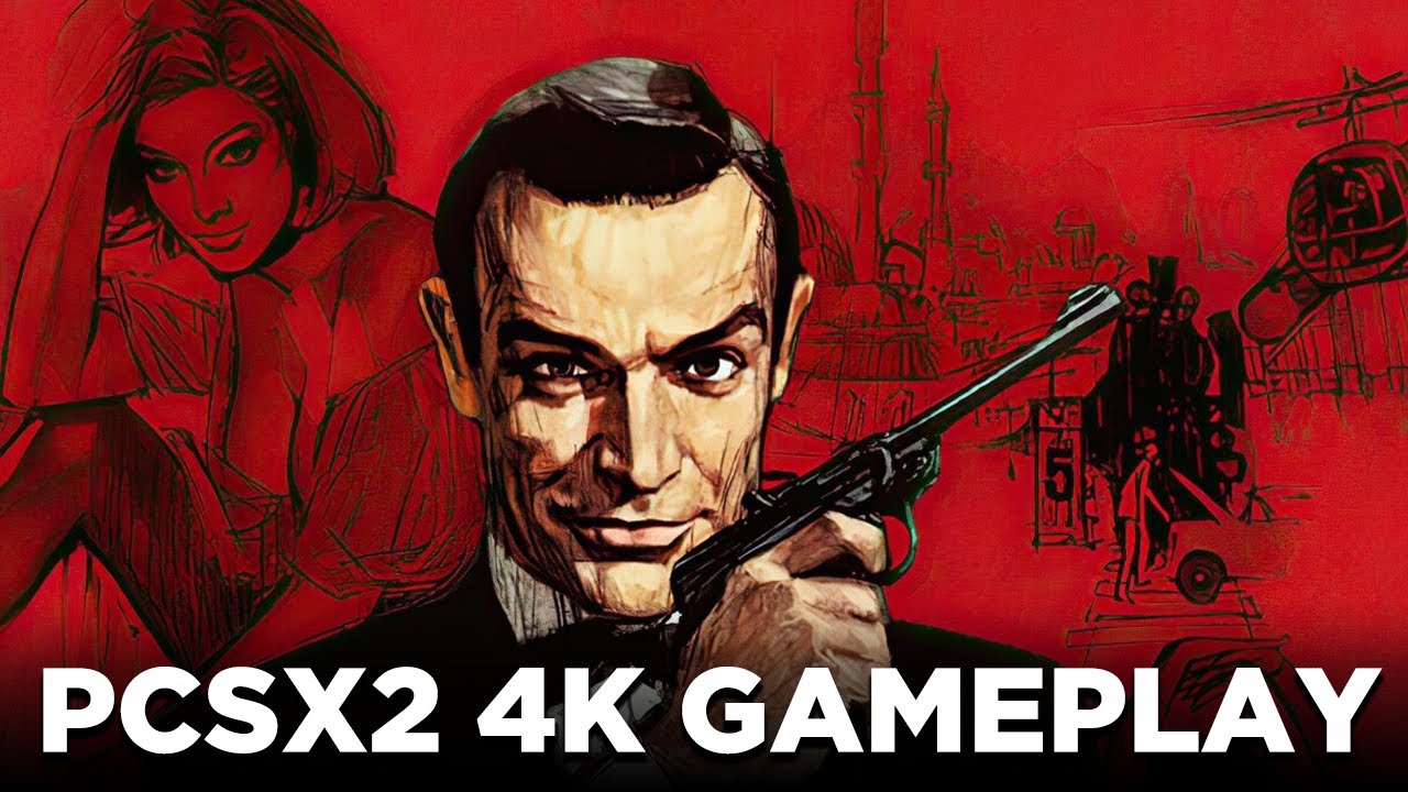 007 From Russia with Love 4K UHD GAMEPLAY PCSX2 PS2 EMULATOR