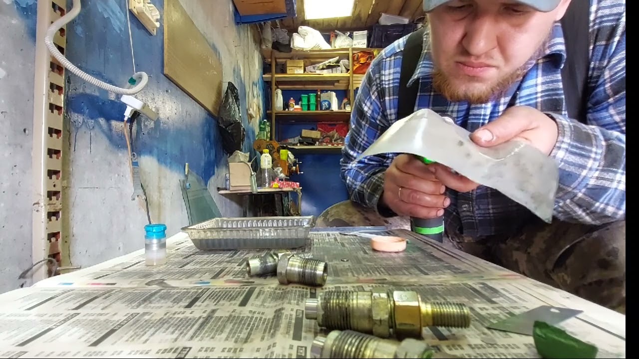 Восстановление и регулировка распылителей тд27т.