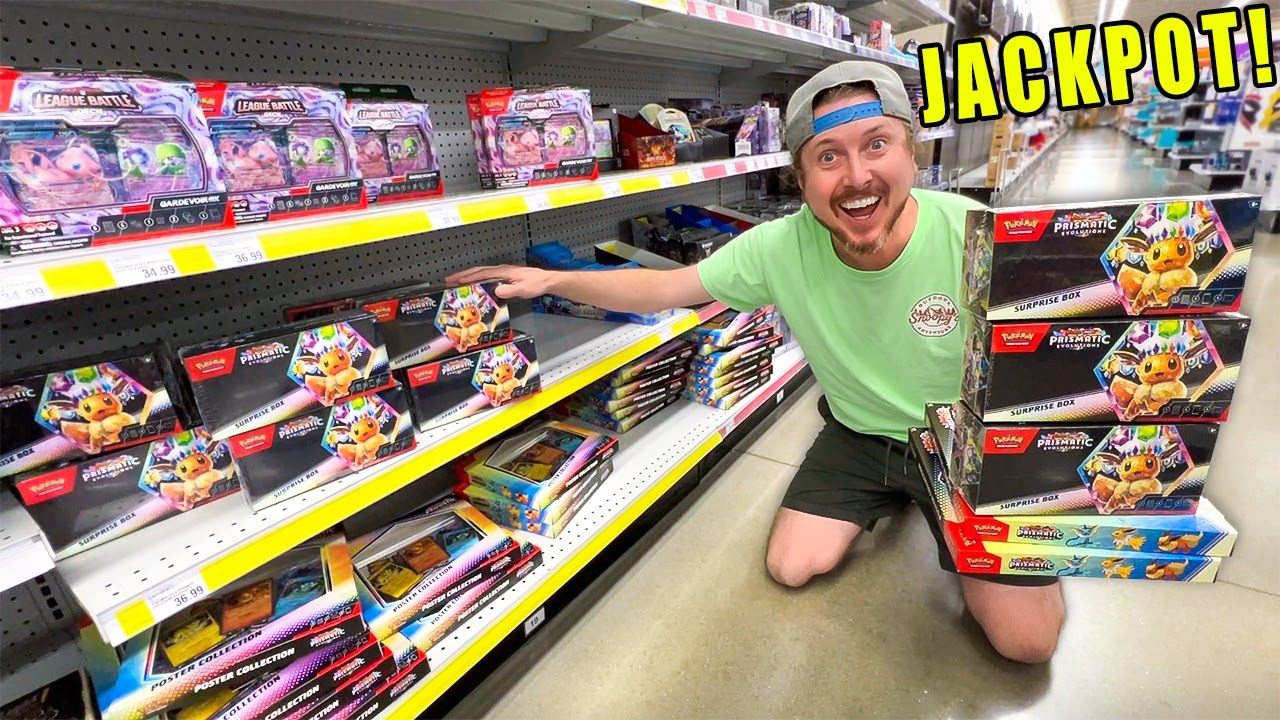 Found a Prismatic JACKPOT in a Pokemon Card Challenge!