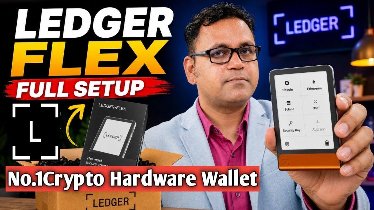 Ledger FLEX, Best Crypto Hardware Wallet Unboxing & Full Setup #ledger #cryptowallet