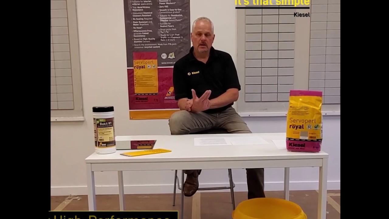 Kiesel ServoPerl Royal Grout: Why we have grout issues and how it can help solve your grout problems