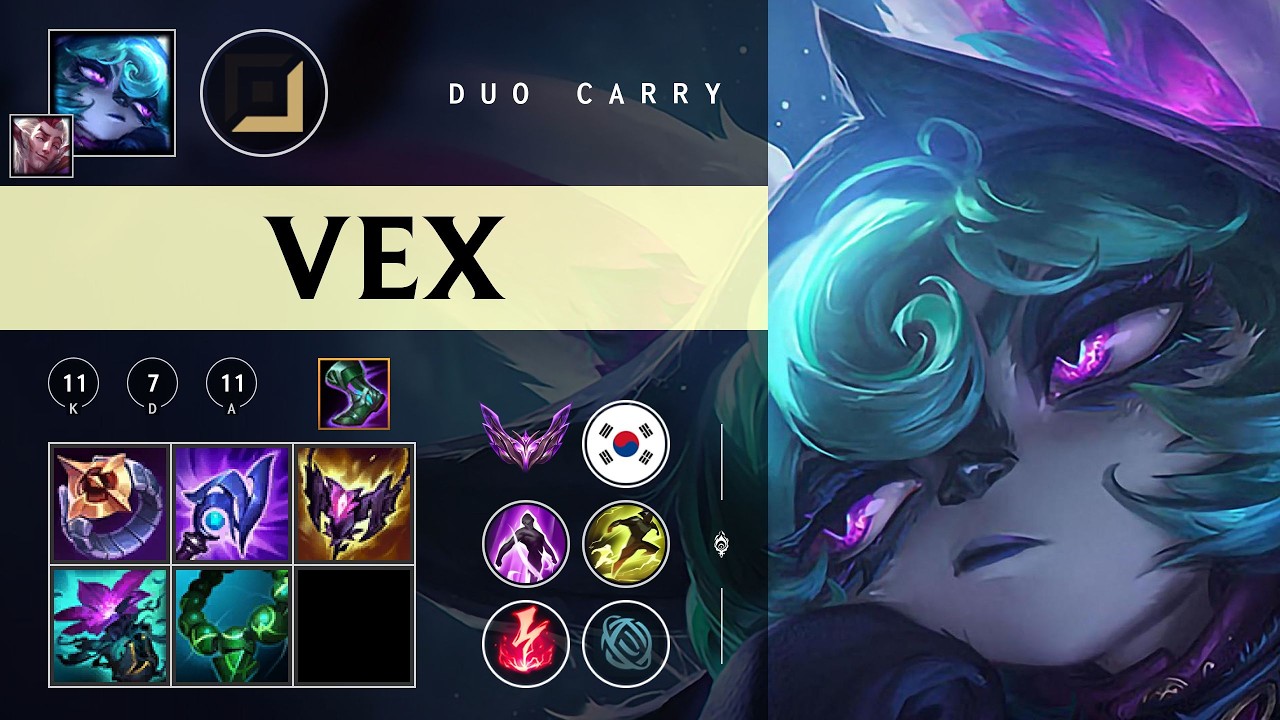 Vex Carry vs Tristana - KR Master Patch 26.04